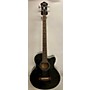 Used Ibanez Used Ibanez AEB10E Black Acoustic Bass Guitar Black