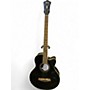 Used Ibanez AEB10E Black Acoustic Bass Guitar Black