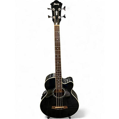 Used Ibanez AEB10E Black Acoustic Guitar