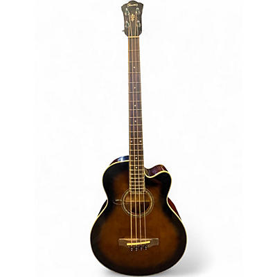 Used Ibanez AEB10E DEEP VIOLIN SUNBURST Acoustic Bass Guitar