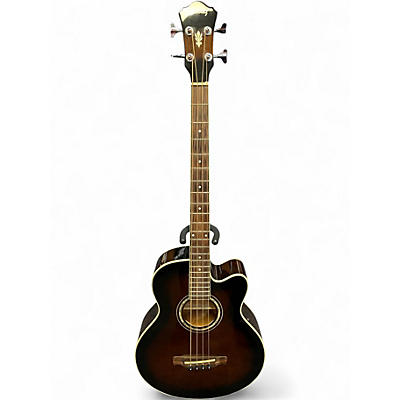 Used Ibanez AEB10E-DVS 2 Color Sunburst Acoustic Bass Guitar