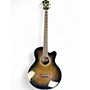 Used Ibanez AEB10E DVS Sunburst Acoustic Bass Guitar Sunburst