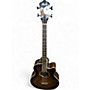Used Ibanez AEB10E Dark Violin Sunburst Acoustic Bass Guitar Dark Violin Sunburst