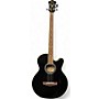 Used Ibanez AEB5E BLACK Acoustic Bass Guitar BLACK