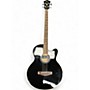 Used Ibanez Used Ibanez AEB5E Black Acoustic Bass Guitar Black