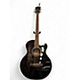 Used Ibanez AEB5E Black Acoustic Bass Guitar Black