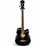 Used Ibanez AEB5E Black Acoustic Bass Guitar Black