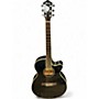 Used Ibanez AEG10II Black Acoustic Electric Guitar Black