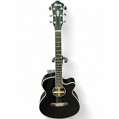 Used Ibanez AEG10II Black Acoustic Electric Guitar