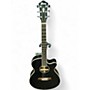 Used Ibanez AEG10II Black Acoustic Electric Guitar Black