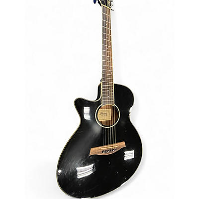 Used Ibanez AEG10LII BLACK Acoustic Electric Guitar