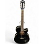 Used Ibanez AEG10NII Black Classical Acoustic Electric Guitar Black