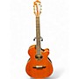 Used Ibanez AEG10NII TANGERINE HIGH GLOSS Classical Acoustic Electric Guitar TANGERINE HIGH GLOSS