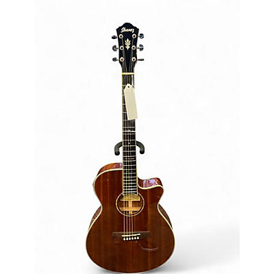 Used Ibanez AEG12IINT Natural Acoustic Electric Guitar