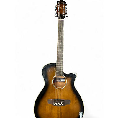 Used Ibanez AEG1812II Natural 12 String Acoustic Electric Guitar