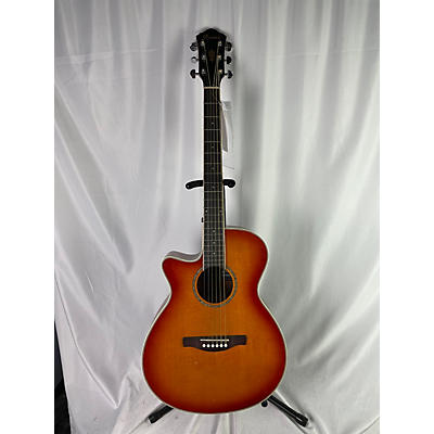 Ibanez Used Ibanez AEG18LH 2 Tone Sunburst Acoustic Electric Guitar