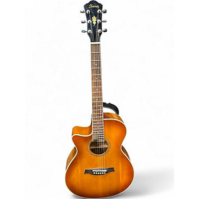 Used Ibanez AEG18LII 2 Tone Sunburst Acoustic Electric Guitar