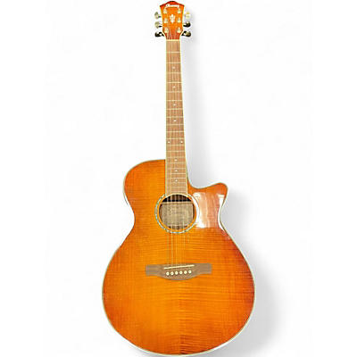 Used Ibanez AEG20II FLAMED SYCAMORE Acoustic Electric Guitar