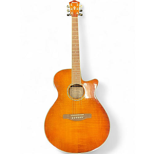 Used Ibanez AEG20II FLAMED SYCAMORE Acoustic Electric Guitar FLAMED SYCAMORE