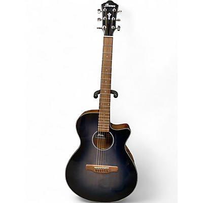 Used Ibanez AEG50-IBH INDIGO BLUE BURST Acoustic Guitar