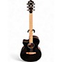 Used Ibanez AEG50L BLACK AND NATURAL Acoustic Electric Guitar BLACK AND NATURAL