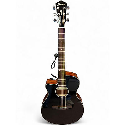 Used Ibanez AEG50L Black Acoustic Electric Guitar