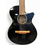 Used Ibanez AEG50N BLACK TOP Classical Acoustic Electric Guitar BLACK TOP
