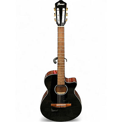 Used Ibanez AEG50N Black Classical Acoustic Electric Guitar