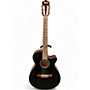 Used Ibanez AEG50N Black Classical Acoustic Electric Guitar Black