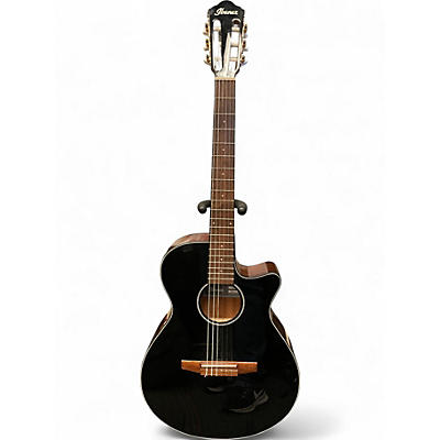 Used Ibanez AEG50N Black Classical Acoustic Guitar