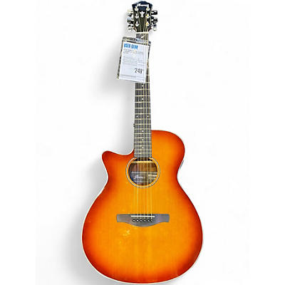 Used Ibanez AEG58L 2 Color Sunburst Acoustic Electric Guitar