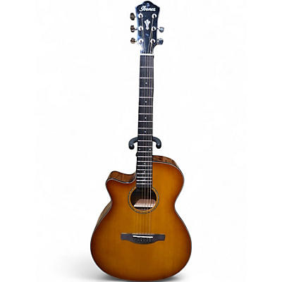 Used Ibanez AEG58L 2 Color Sunburst Acoustic Electric Guitar