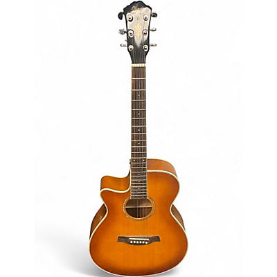 Used Ibanez AEG58L 2 Tone Sunburst Acoustic Electric Guitar