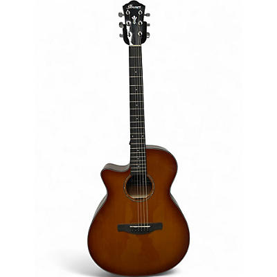 Used Ibanez AEG58L Antique Natural Acoustic Electric Guitar