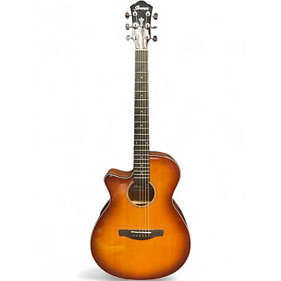 Used Ibanez AEG58L Natural Acoustic Electric Guitar
