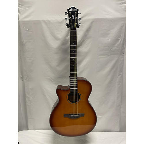 Ibanez Used Ibanez AEG58L Sunburst Acoustic Guitar Sunburst