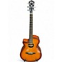 Used Ibanez AEG58L Tobacco Acoustic Electric Guitar Tobacco