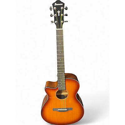 Used Ibanez AEG58L-VVH Violin Burst Acoustic Guitar