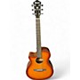 Used Ibanez AEG58L-VVH Violin Burst Acoustic Guitar Violin Burst