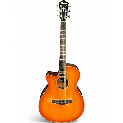 Used Ibanez AEG58L Vintage Sunburst Acoustic Electric Guitar