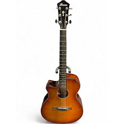 Used Ibanez AEG58l 2 Color Sunburst Acoustic Guitar
