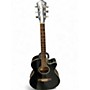 Used Ibanez AEG5EJP Black Acoustic Electric Guitar Black