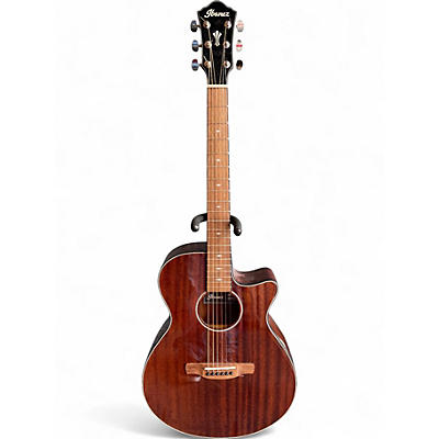 Used Ibanez AEG62-NMH Natural Acoustic Electric Guitar