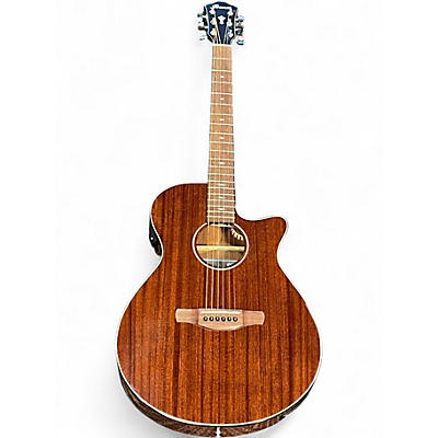 Used Ibanez AEG62NMH Mahogany Acoustic Electric Guitar