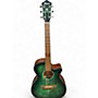 Used Ibanez AEG70 Emerald Green Acoustic Electric Guitar Emerald Green