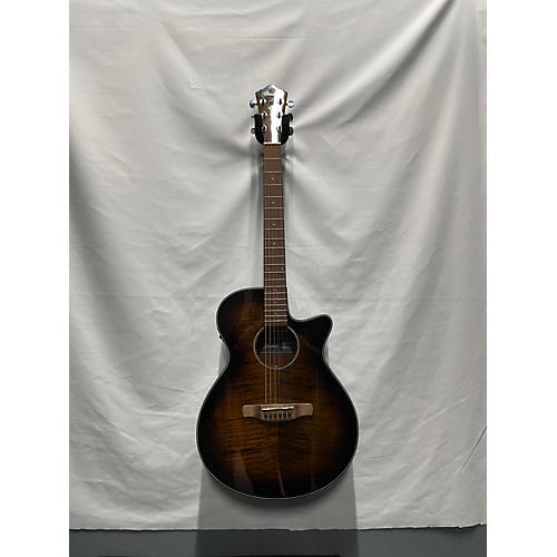 Ibanez Used Ibanez AEG70-TIH Tobacco Burst Acoustic Guitar Tobacco Burst