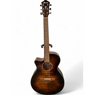 Used Ibanez AEG70L-TIH Tiger Honeyburst Acoustic Electric Guitar