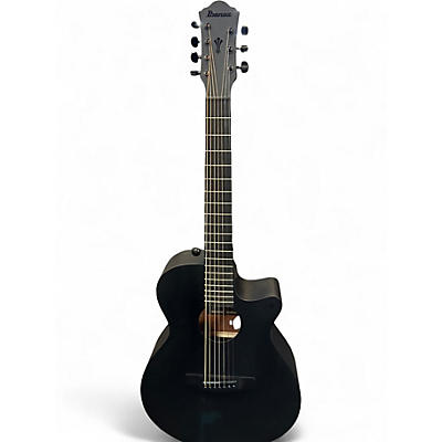 Used Ibanez AEG721-BOT BLACKOUT Acoustic Electric Guitar