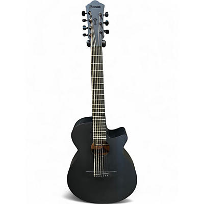 Used Ibanez AEG721 Black Acoustic Electric Guitar