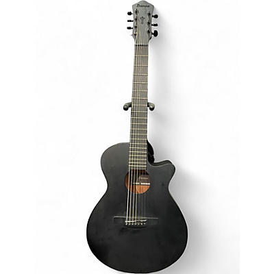 Used Ibanez AEG721 Black Acoustic Guitar